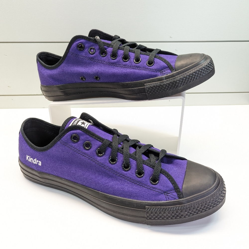 Converse All Star Purple Violet Kindra Low Skateboard Sneakers size Men's 11.5